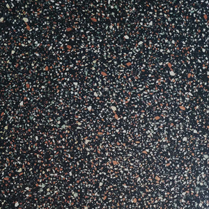 Terrazzo Dots Zwart