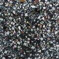 Terrazzo tegel Maxxi Natuursteen - Mat - 60x60 cm - Zwart/wit - MX13