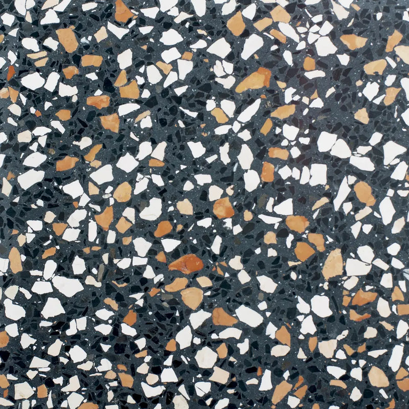 Terrazzo Maxxi Natuursteen Antraciet-crème