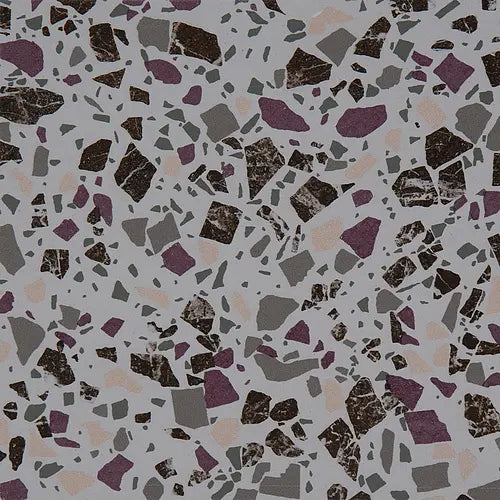 terrazzo tegels deep pink