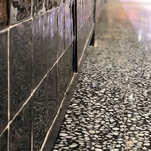 Terra tegel Monochrome - Zwart:Wit - TR08-01