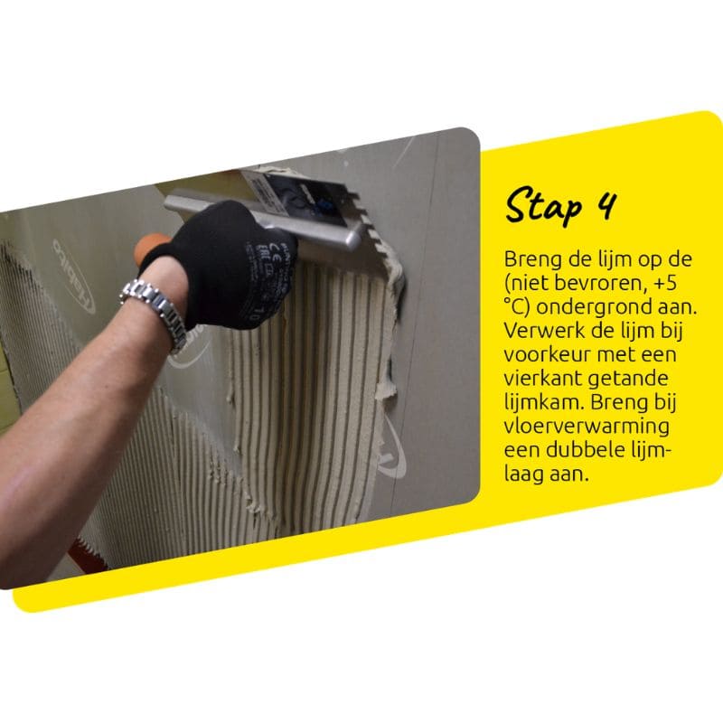 Weber Flexibele tegellijm eco stappenplan04
