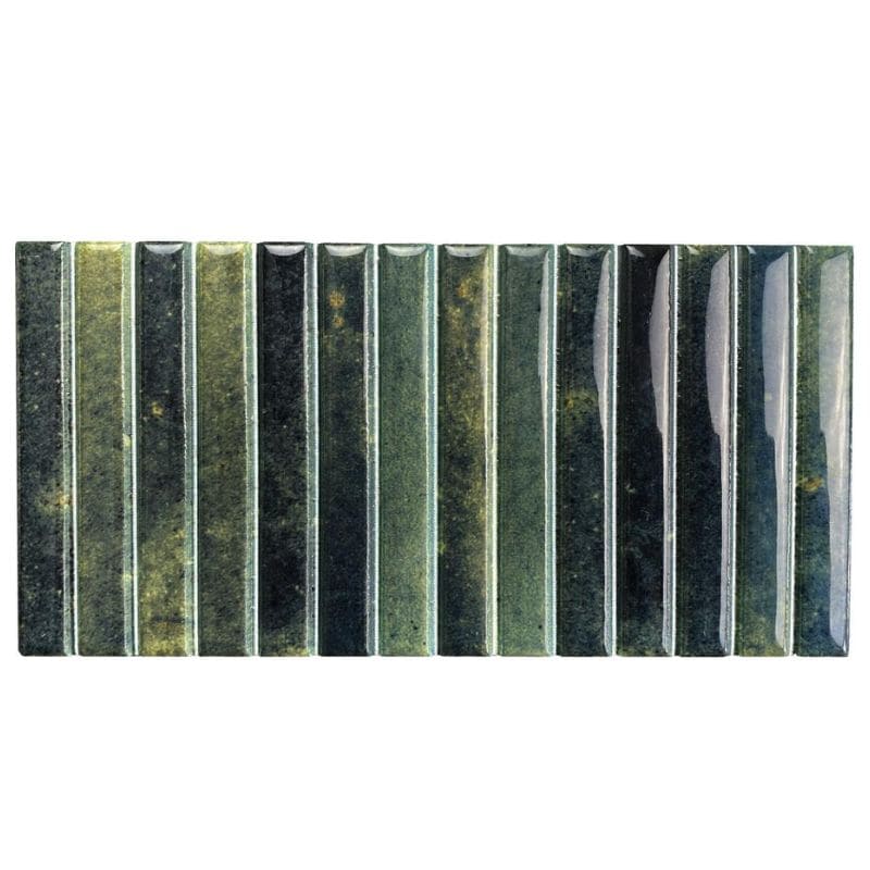 KitKat mozaïektegel – glanzend groen – 11,5x23,1 cm.
