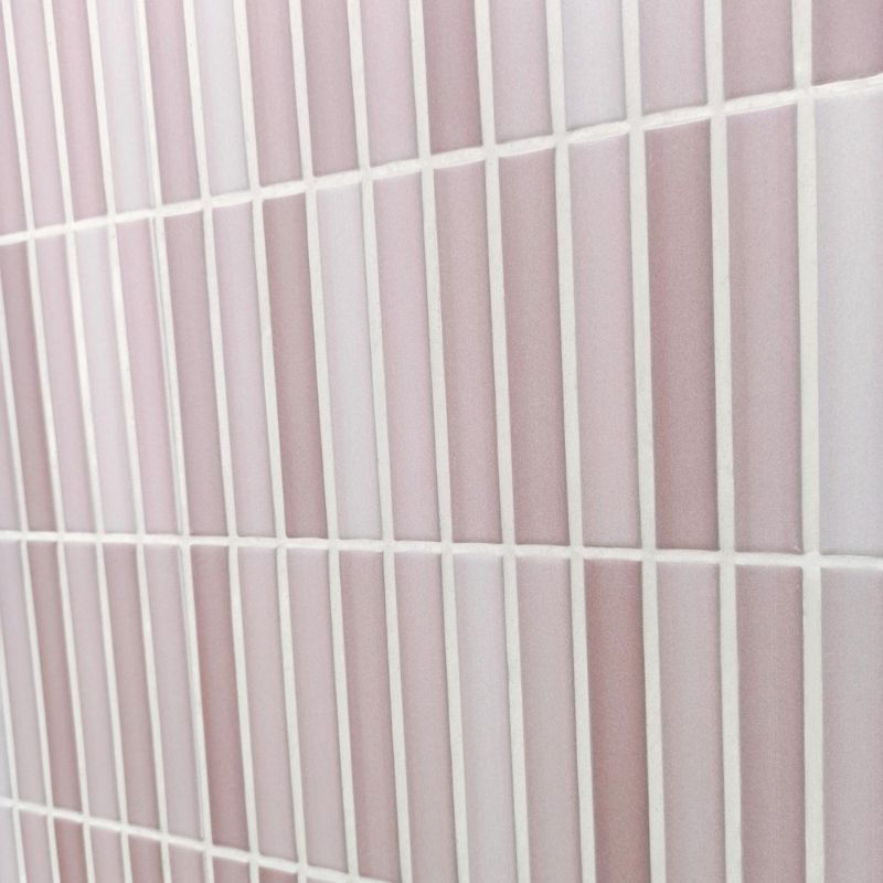 KitKat mozaïektegel – mat roze – 11,5×23,1 cm -03