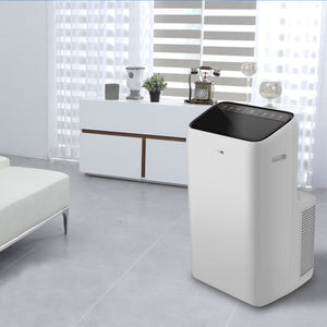 Aux Mobiele Airco - 12000BTU- 3,4KW  - WIT - Met WIFI - Koelen en verwarmen