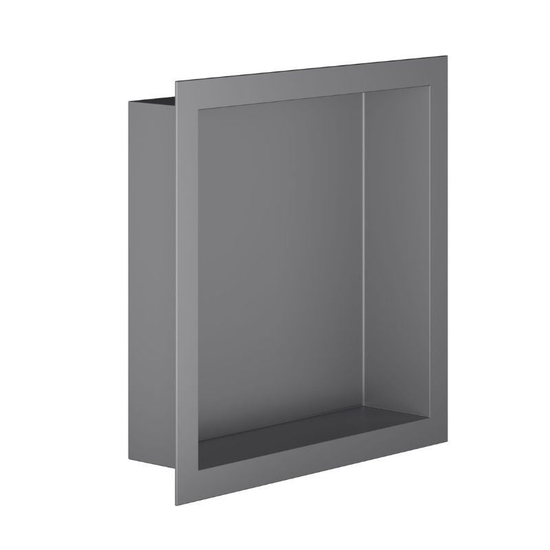 Badovo Axis Inbouwnis 30×30×7 cm – Gunmetal