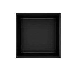 Badovo Axis Inbouwnis 30×30×7 cm – Mat Zwart