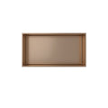 Badovo Axis Inbouwnis 30×60×10 cm – Geborsteld Koper