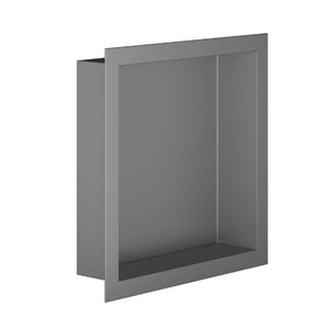 Badovo Axis Inbouwnis 30×30×10 cm – Gunmetal