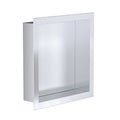 Badovo Axis Inbouwnis 30×30×10 cm – RVS Geborsteld