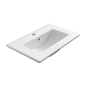 Badovo Cancun badkamermeubelset 60 cm – wit – met keramische wastafel en spiegel