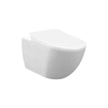 Badovo Carbon Rimless Hangtoilet – Glanzend Wit
