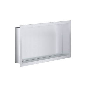 Badovo Axis Inbouwnis 30×60×10 cm – RVS Geborsteld