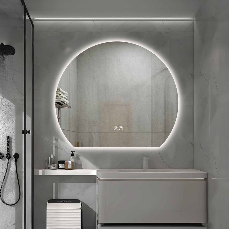 Badovo Lumo Rise LED spiegel 120x100 cm