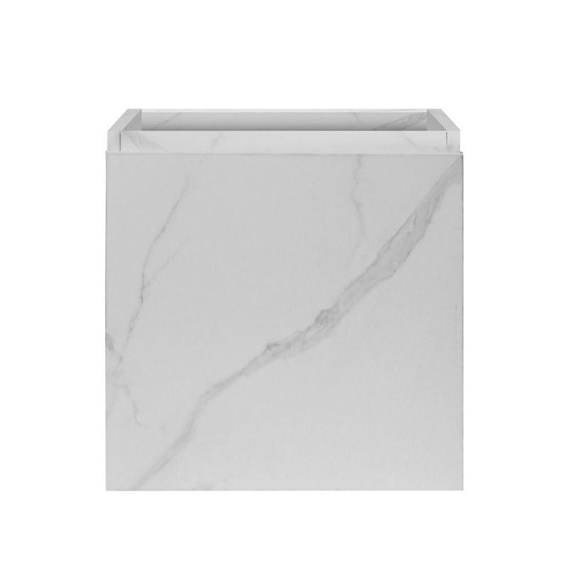 Badovo Mavro toiletmeubelonderkast wit marmer