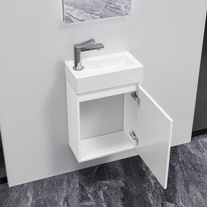 Badovo Nova Toiletmeubelset -Glanzend wit