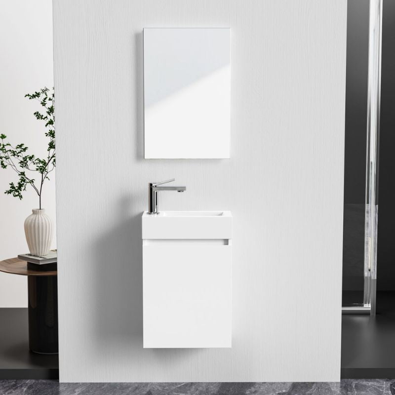 Badovo Nova Toiletmeubelset -Glanzend wit