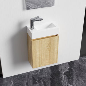 Badovo Nova Toiletmeubelset -Licht Eiken