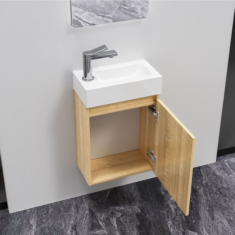 Badovo Nova Toiletmeubelset -Licht Eiken