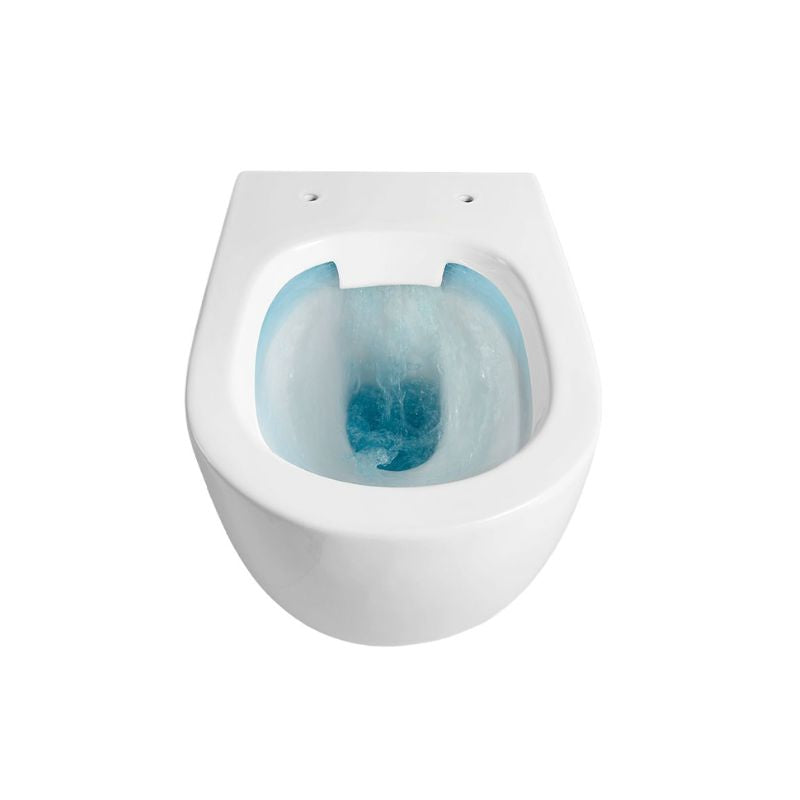Badovo Orbit Compact Toiletset – Inclusief Toiletbril – Glanzend Wit – 49 cm