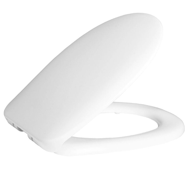 Badovo Orbit Toiletzitting – Universele WC-bril – Softclose & Quick Release – Glanzend Wit