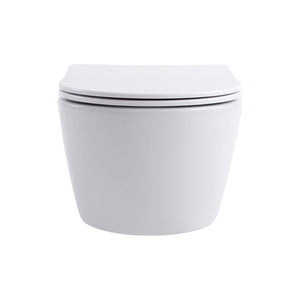 Badovo Pro Compact Toiletset – Inclusief Toiletbril – Glanzend Wit – 49 cm