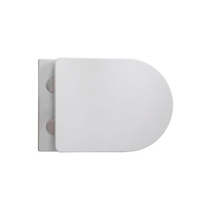Badovo Ripple Pro Tornado Toiletset – Inclusief Toiletbril – Glanzend Wit – 52 cm