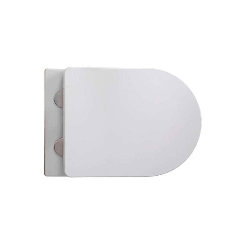 Badovo Ripple Pro Tornado Toiletset – Inclusief Toiletbril – Glanzend Wit – 52 cm