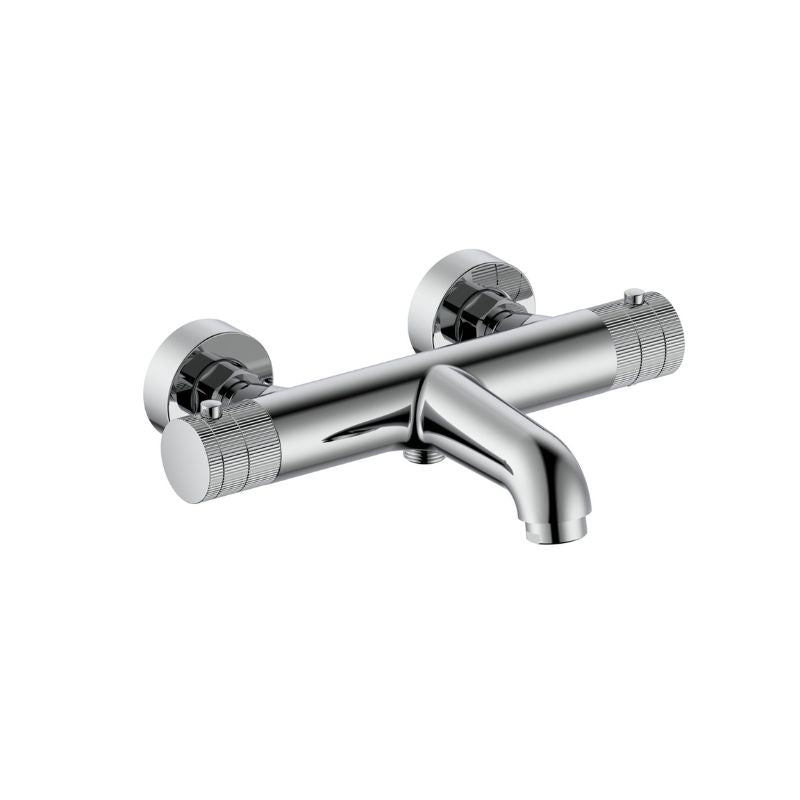 Badovo Ripple Thermostatische Opbouw Badkraan – Chroom