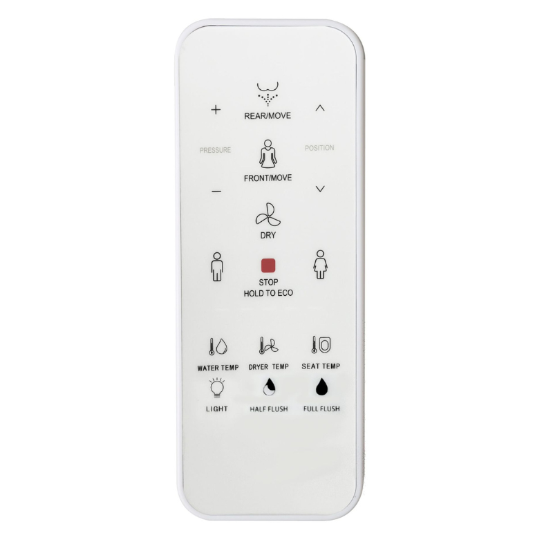 Badovo Smart douche WC Wit met zitting en afstandsbediening