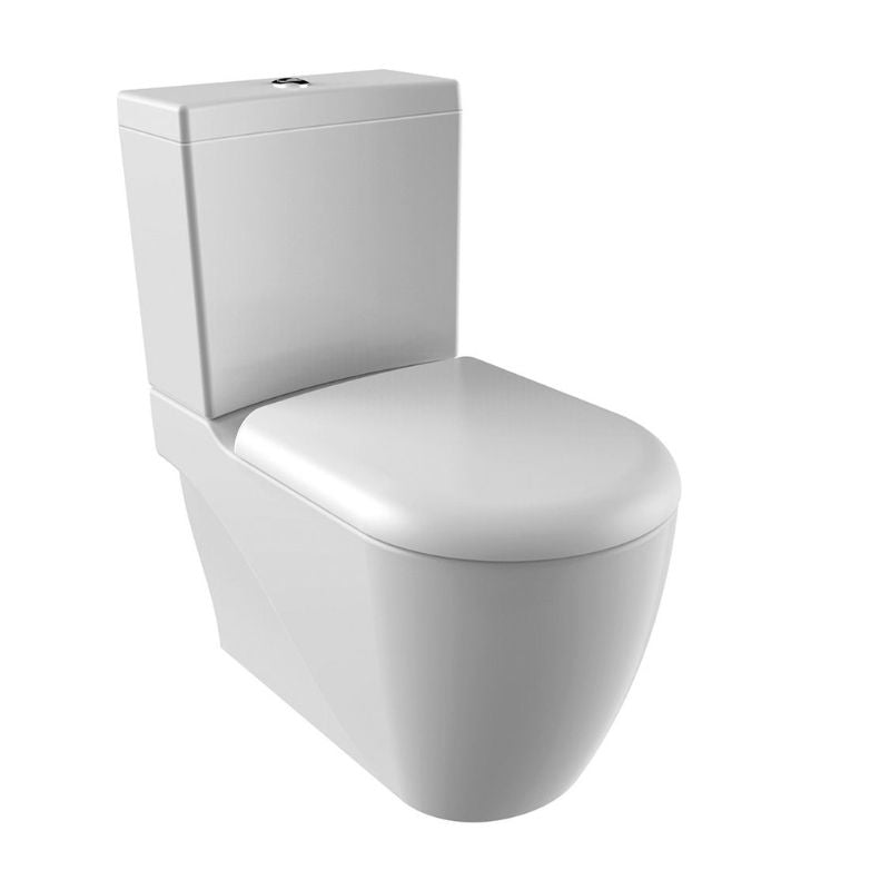 Badovo Staand Toilet met Bidet Sproeier – Antibacterieel – Vloermodel – Muur of Onderuitgang – Wit
