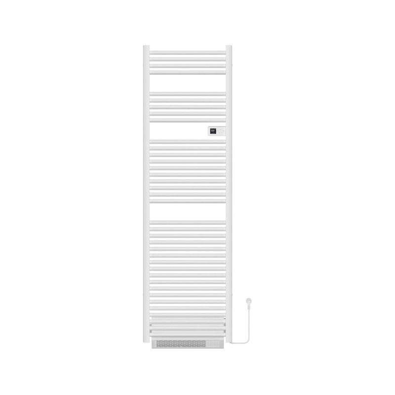 Badovo Volta elektrische handdoekdroger met blower 2000W – 1840x540 mm – glanzend wit