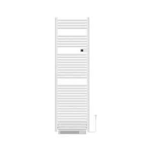 Badovo Volta elektrische handdoekdroger met blower 2000W – 1840x540 mm – glanzend wit