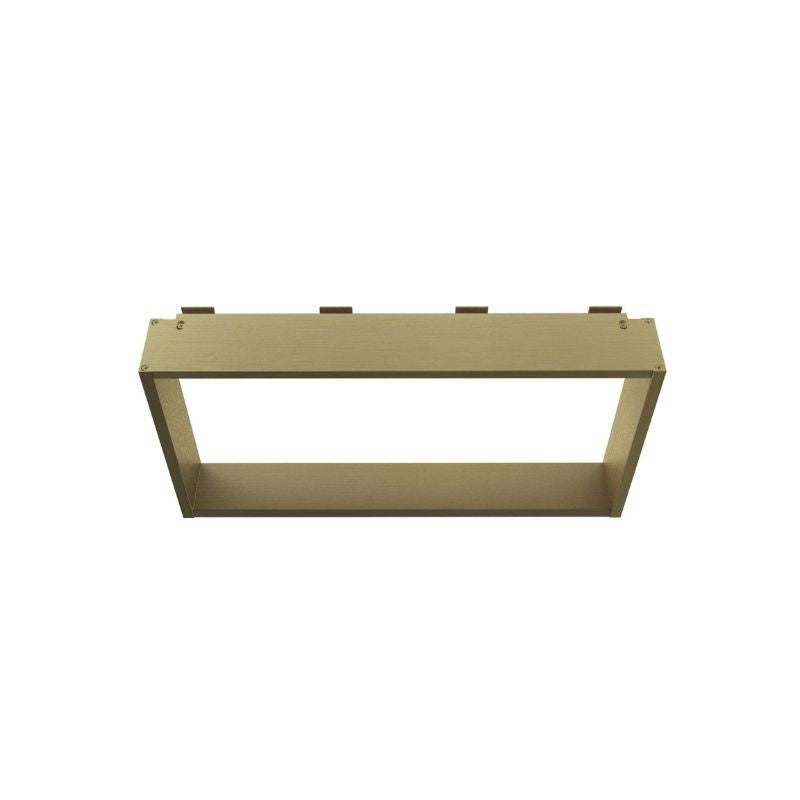 Badovo Axis Opbouwnis Douchewand – 60×30 cm – Aluminium – 4 Haken