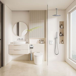 Badovo Ripple 2-Weg Thermostatische Inbouwkraan – Chroom