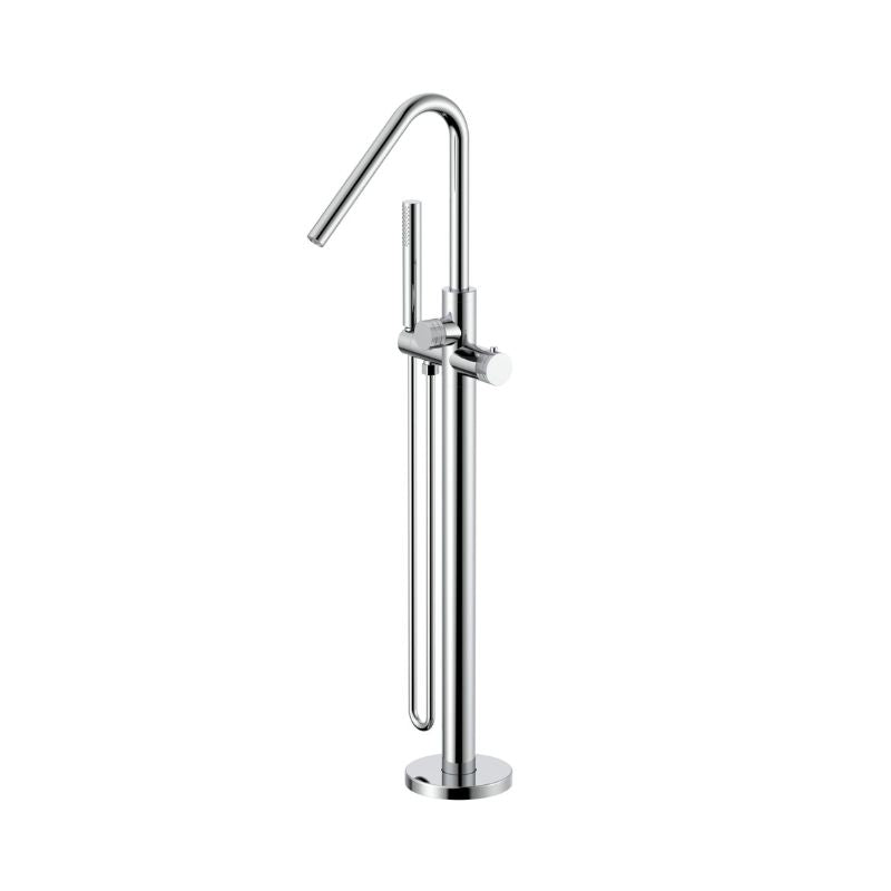 Badovo Ripple Vrijstaande Thermostatische Badkraan – Chroom