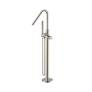 Badovo Ripple Vrijstaande Thermostatische Badkraan – Geborsteld RVS