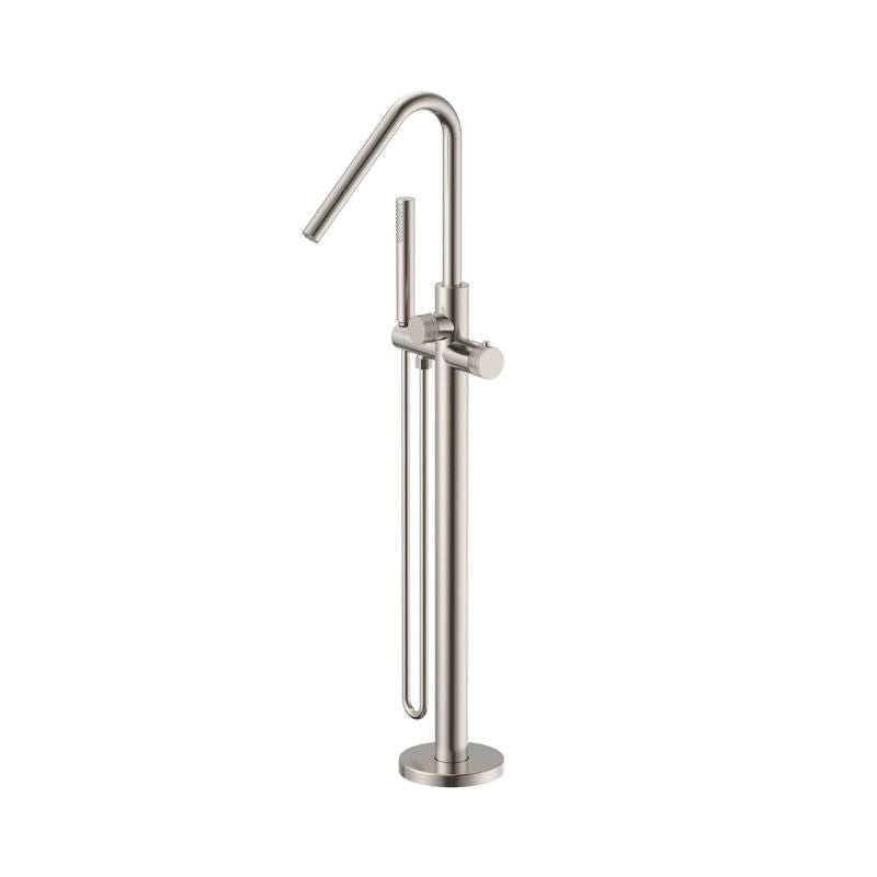 Badovo Ripple Vrijstaande Thermostatische Badkraan – Geborsteld RVS