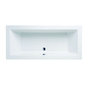 Badovo acryl ligbad glanzend wit – 180 × 80 cm