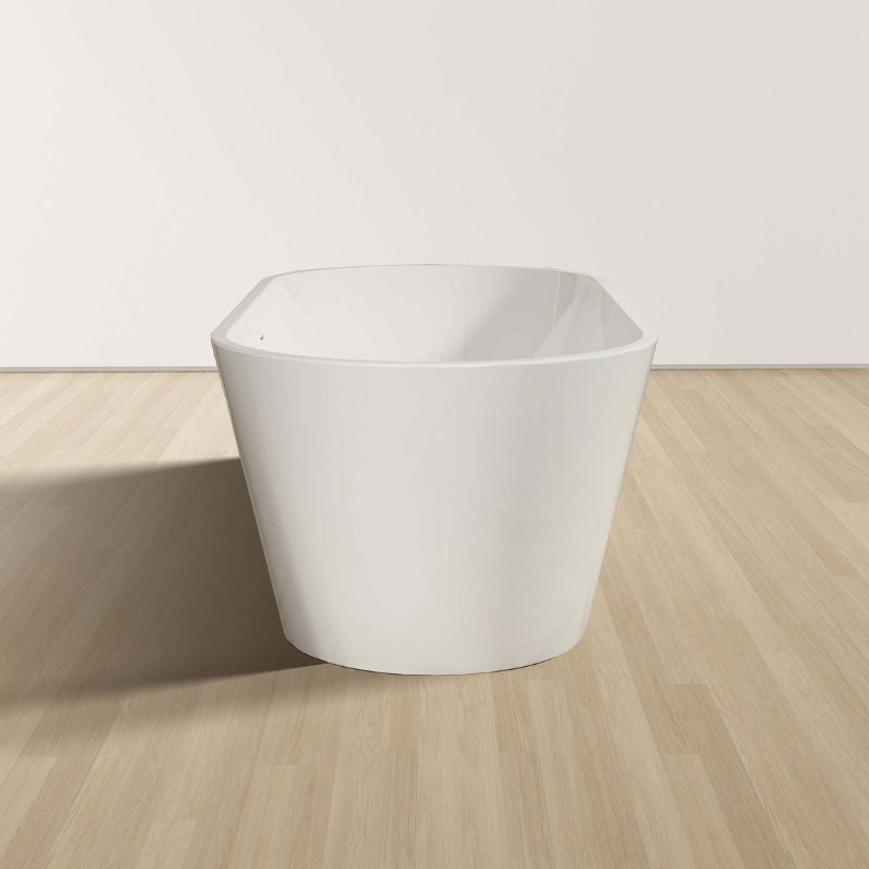 Badovo vrijstaand bad Rivo glanzend wit – 180 cm