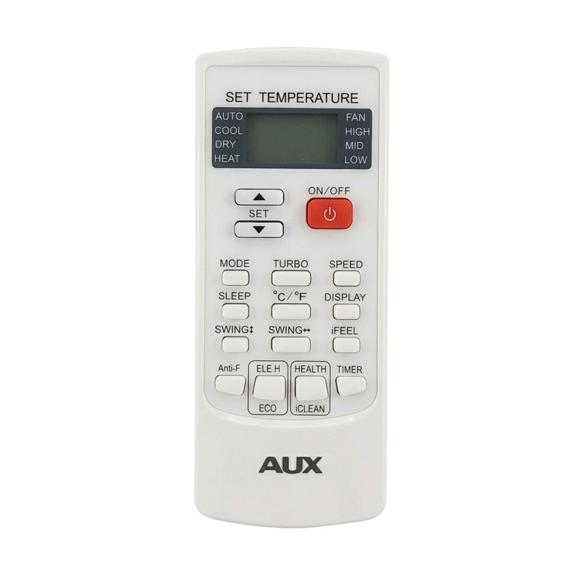 Aux Mobiele Airco - 12000BTU- 3,4KW  - WIT - Met WIFI - Koelen en verwarmen