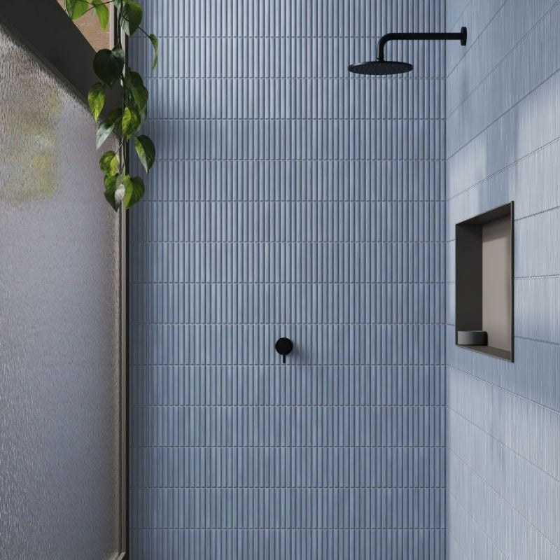 Kitkat Wandtegel Mero Blauw - 32x62,5 cm