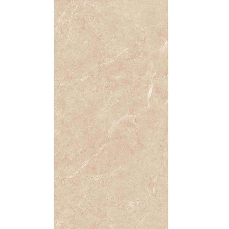 Marmerlook tegel Burberry - Mat - 60x120 cm - Beige
