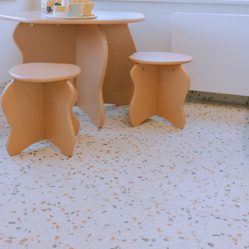 Terrazzo Tegel Fiorano | Mat | 60x60 cm Wit/beige