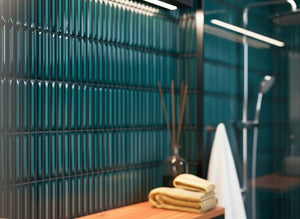 Wandtegel Emerald Blue – Glans