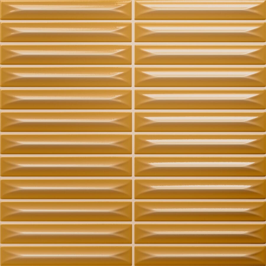 Wandtegel Emerald Okkergeel – Glans