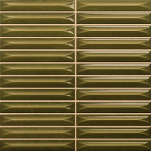 Wandtegel Emerald Olive Green