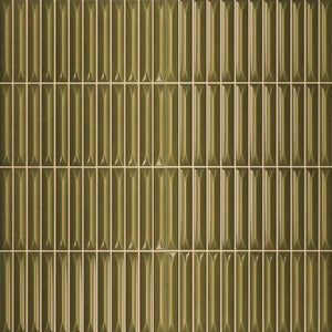 Wandtegel Emerald Olive Green