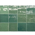 Wandtegel Mero Zellige Groen Glans 12x12 cm