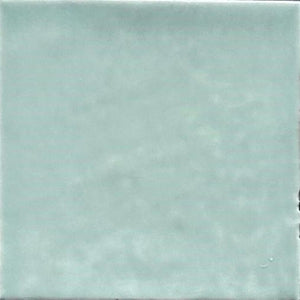 Wandtegel Mero Zellige Mint Glans 12x12 cm